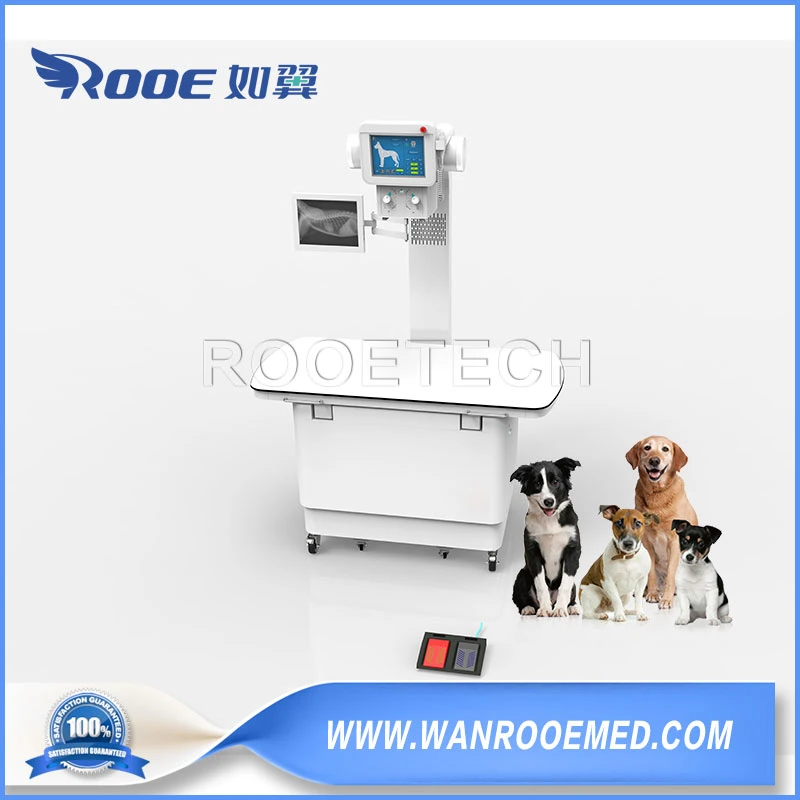 Veterinary Röntgen-Röntgengerät mit 4-Wege-Schwimmer Tabelle und 20kw/32kW Hochfrequenzgenerator