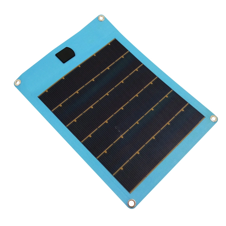 8W New Material CIGS Flexible Bendable Solar Panel Portable USB Mobile Power Solar Charger