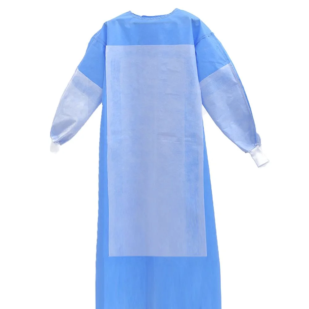 SMS Knitted Cuff Standard Surgical Gown Disposable Surgical Gowns Surgeon Clothes