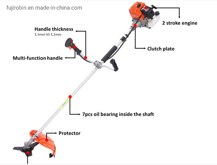 Garden Petrol Tool Manual Brush Cutter for Grass Weeding