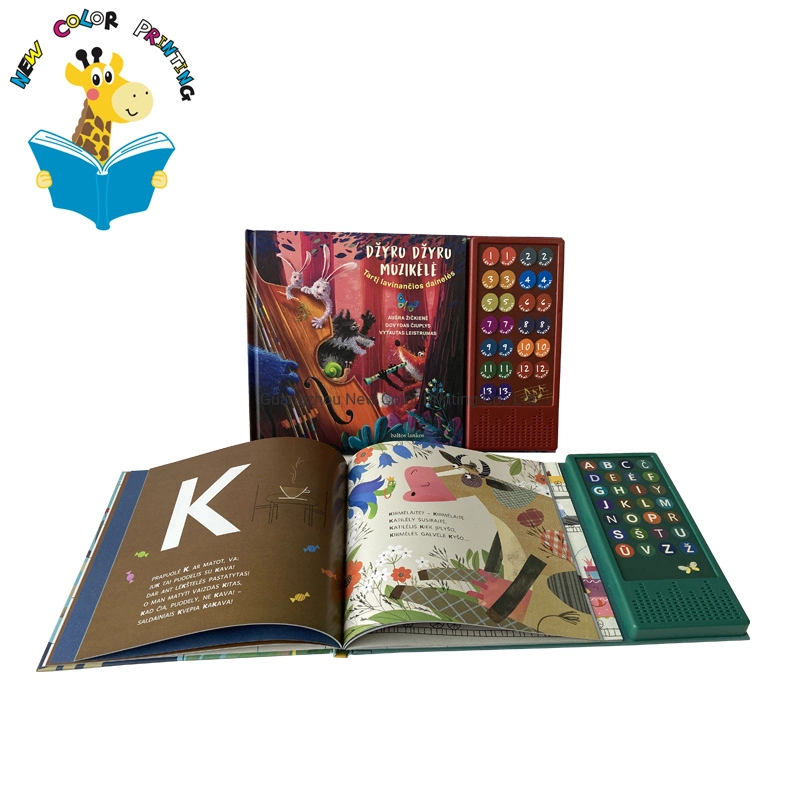 OEM ABS Material Educational Sound Musical Books