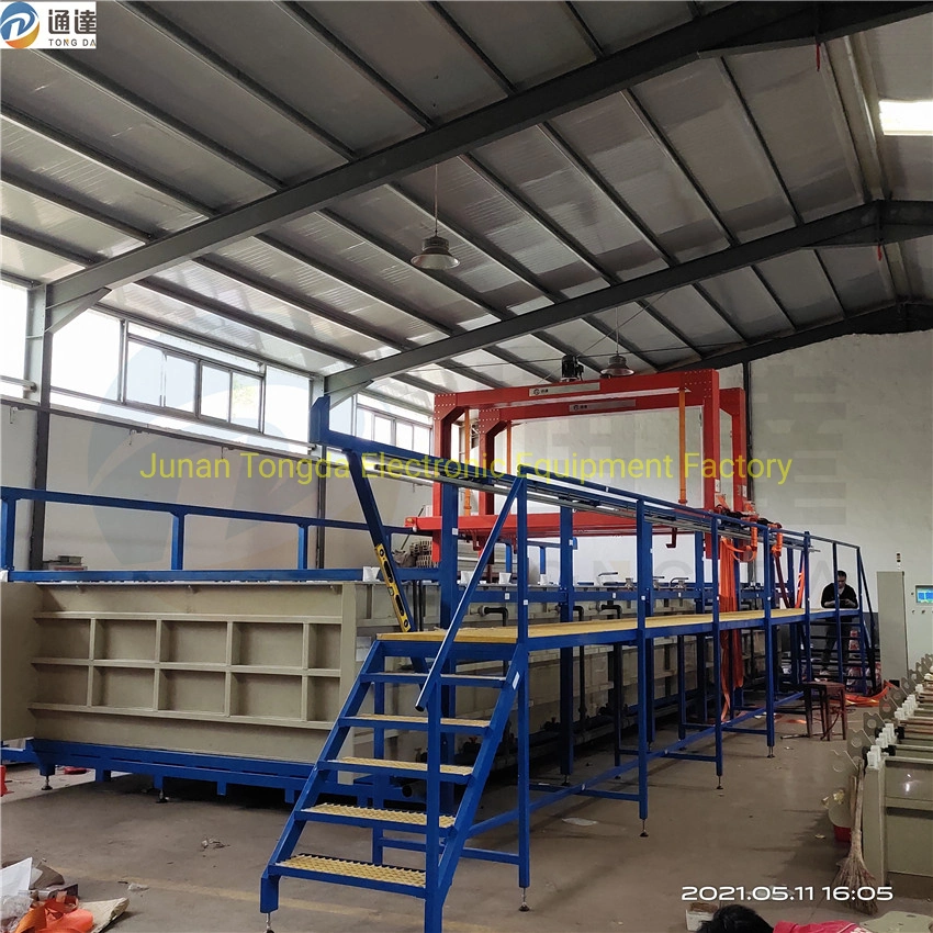 Automatic Rack Electroplating Plant Chemical Plating Tank Nickel Plating Machine Electroplating Line Barrel Electroplating Machine/Equipment /Zinc/Copper/Chrome
