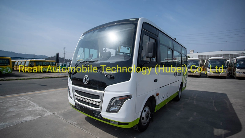 Small 6 Meters Electric Coach Buses Mini Sized EV Bus 10-19 Seater Pure Electric Passenger Coach Bus