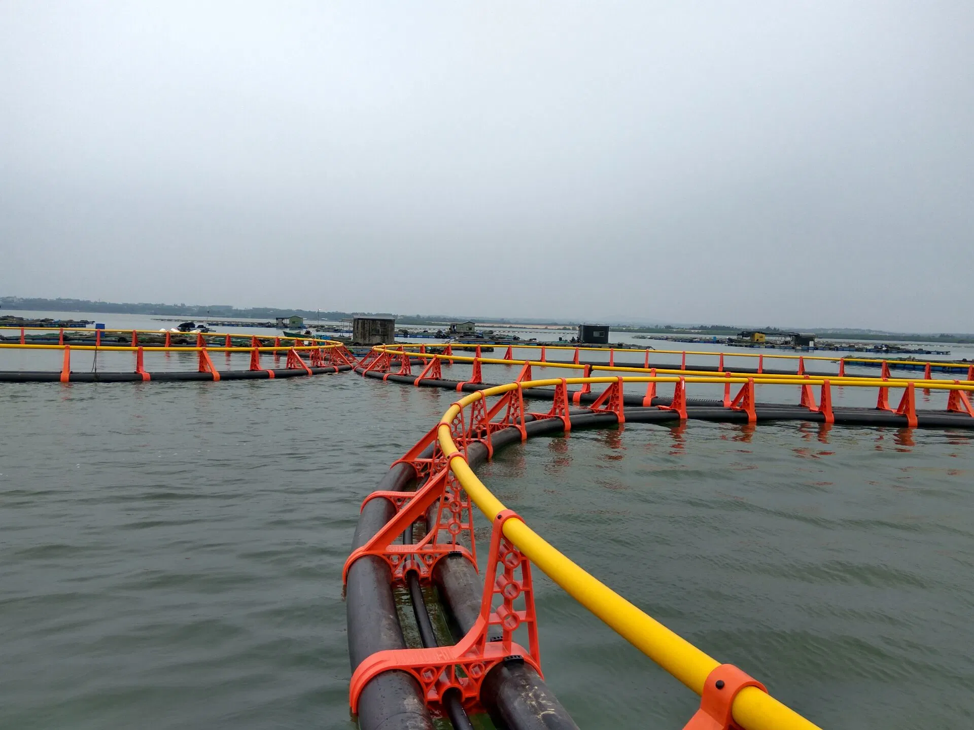 Supply Installation Service for You of Our Best Seller HDPE Floating Fish Cage