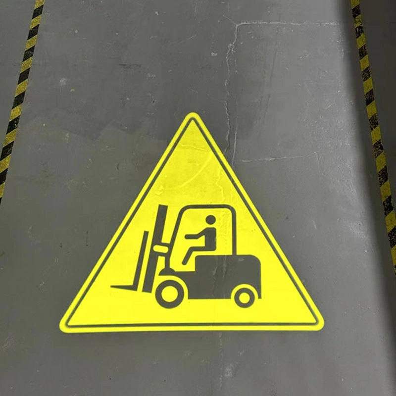 LED 100W Forklift Safety Warning Sign Industrial Signs Gobo Projecotor