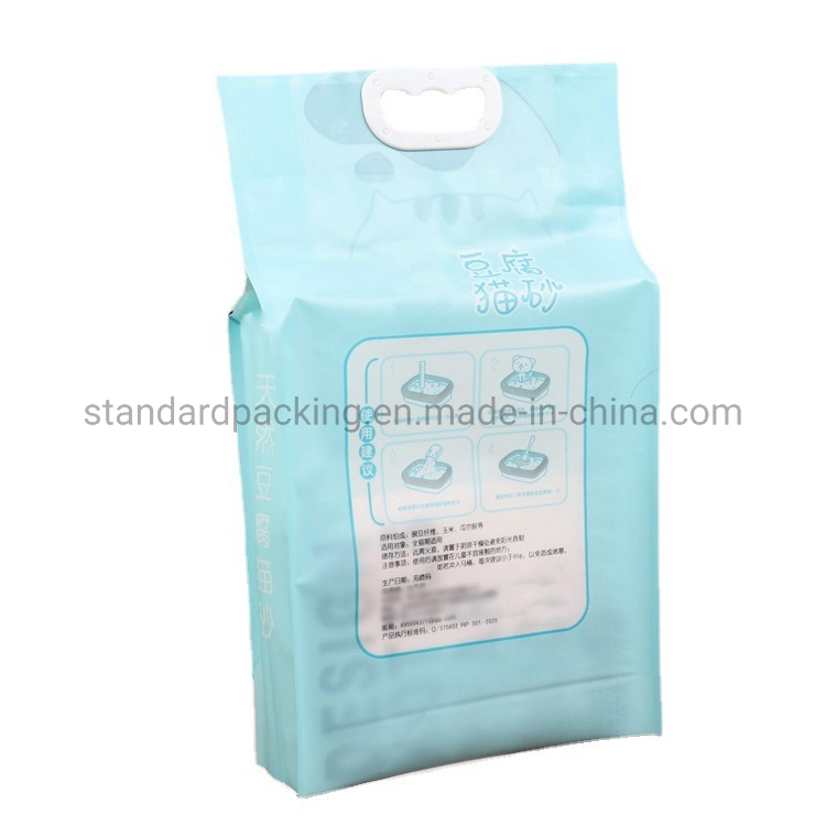 High quality/High cost performance Plastic Bags for Crystal Cat Litter Sand Polyethylene Packaging