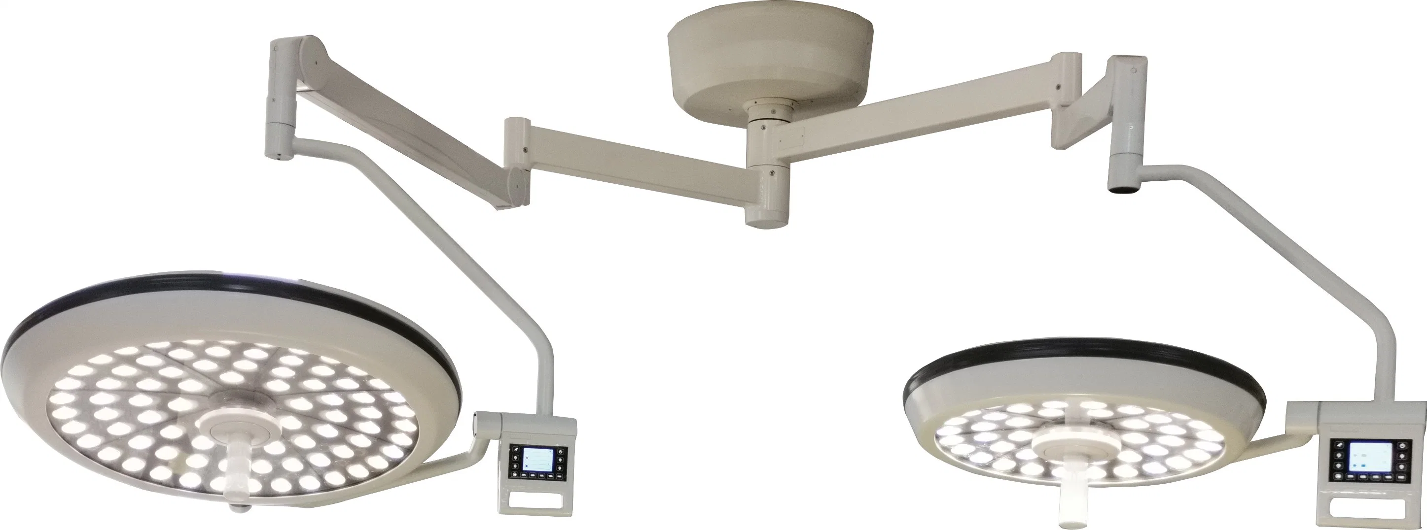 Easywell Fabricant Direct de Lampe d'Opération Médicale Ks-7050 Type Plafond à Double Tête