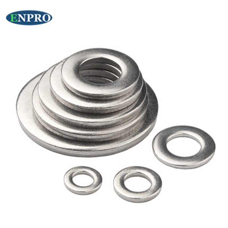 Metal Flat Washer 4.8 8.8 Flat Washer Zinc DIN125 304 316 Stainless Steel Carbon Steel Flat Washer