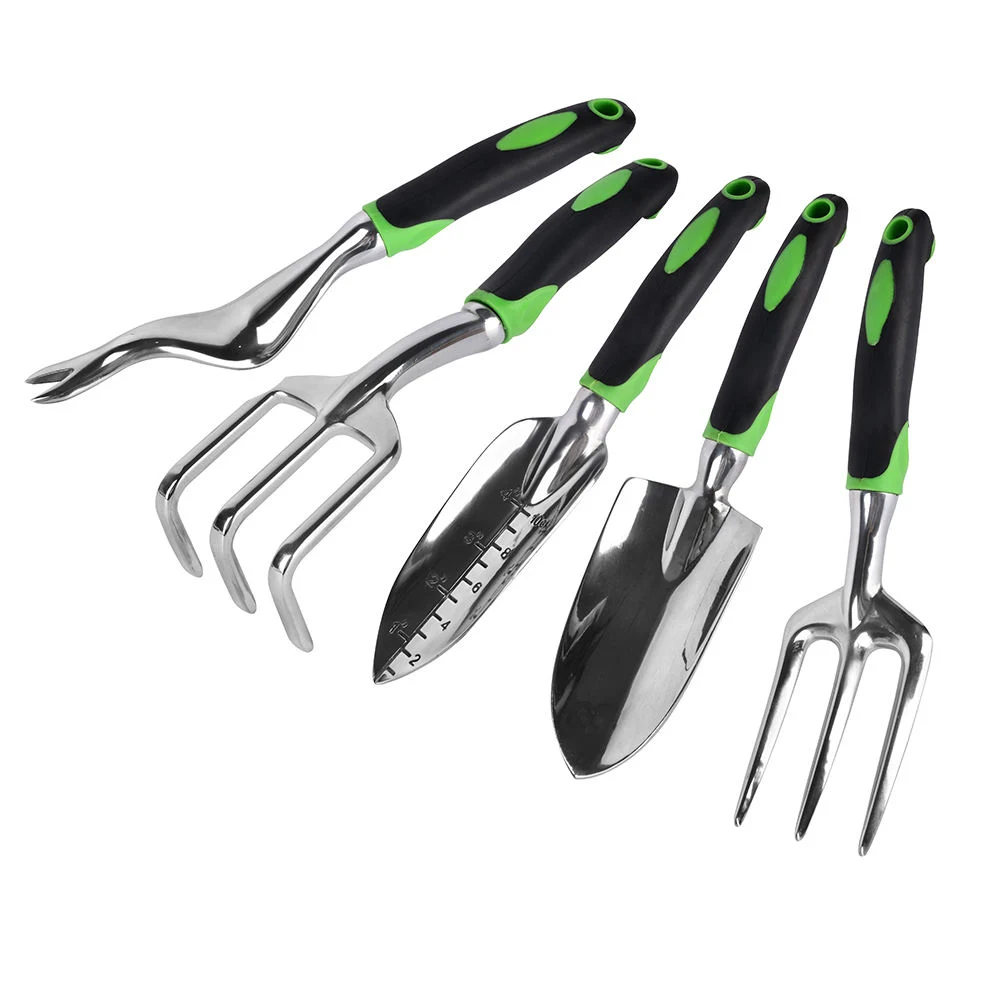 5 PCS Set Aluminium Outdoor Garden Tools Set