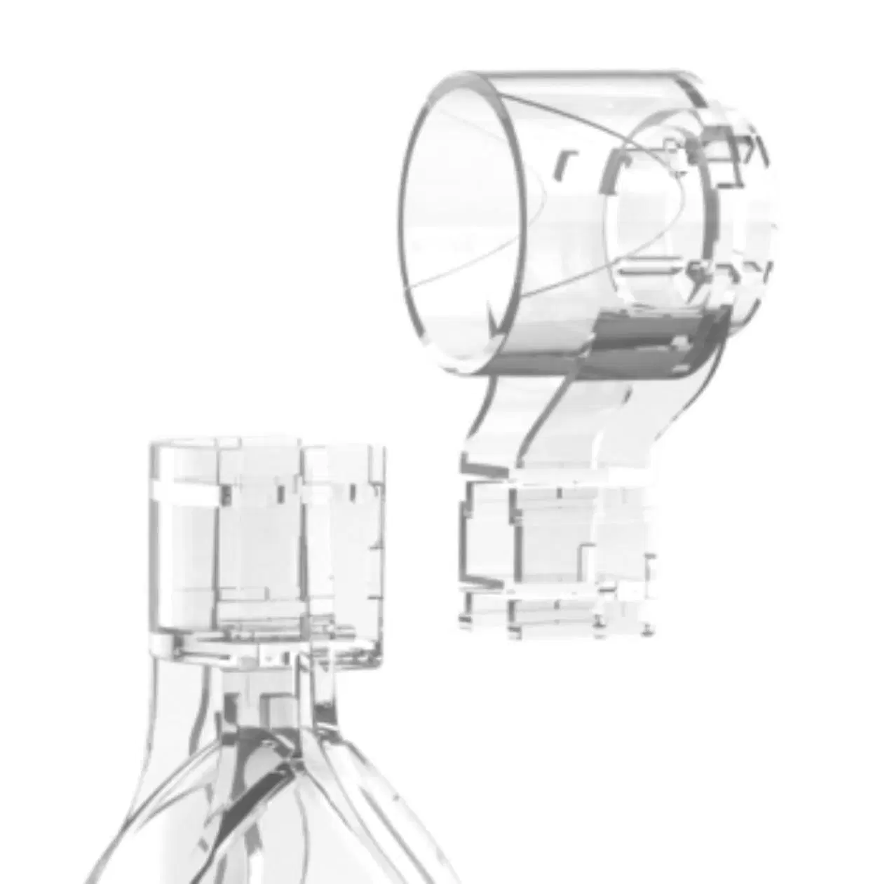 Nasal Mask tragbare Maschine Respironics CPAP BiPAP / Kopfbedeckung Nasale Atmung/Sauerstoff Maske