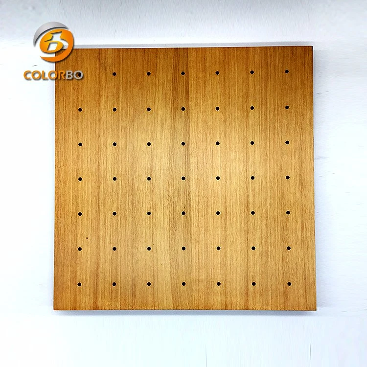 Right Choice for High Quality Ceiling/Wall Panels Perforated Wood Timber Acoustic Panel