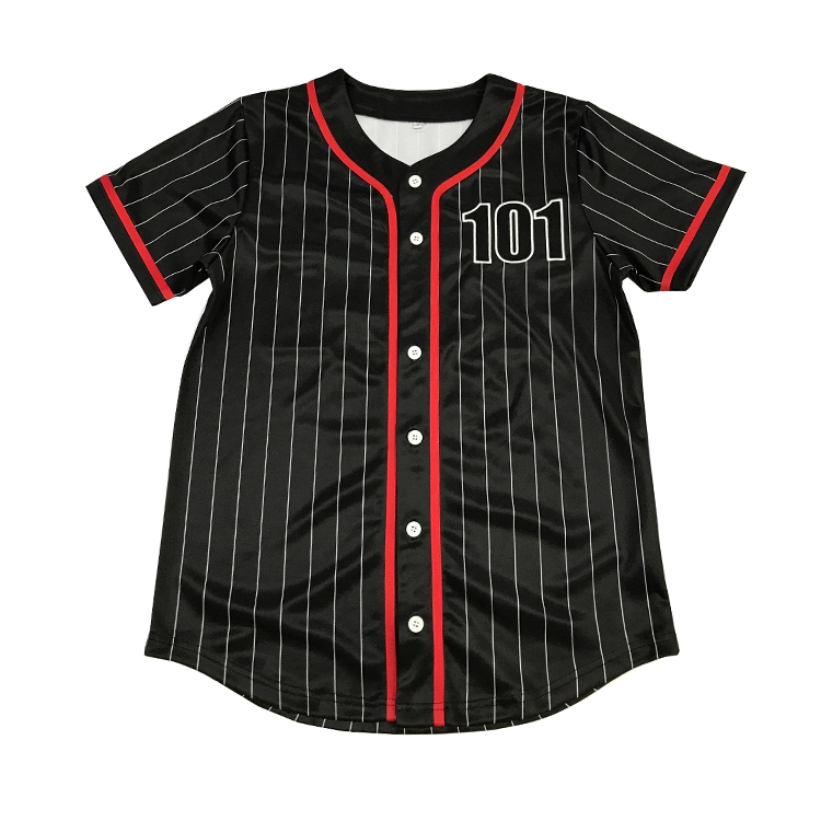 Qualidade superior Baseball Jersey Youth Custom Design Livre de Camisas de Beisebol Grossista