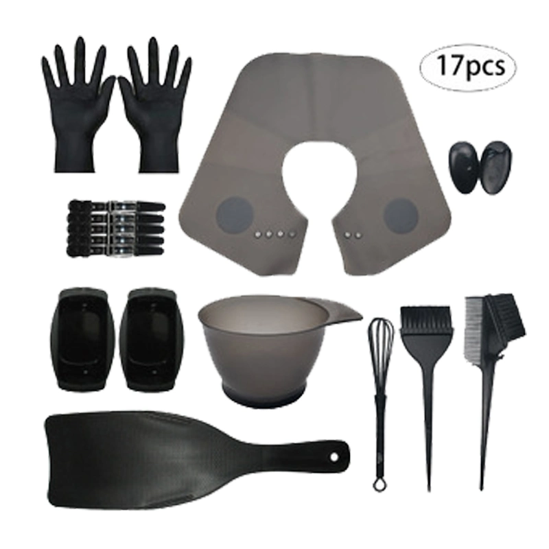 Kit de herramientas para el Teñido de cabello pelo Tazón Peine Pinceles espátulas de Clips de herramientas de coloración del cabello
