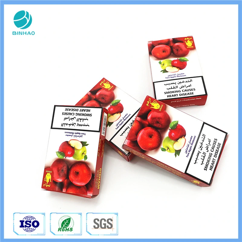 Wood Pulp Paper Raw Material Cigarette Shisha Box Packing