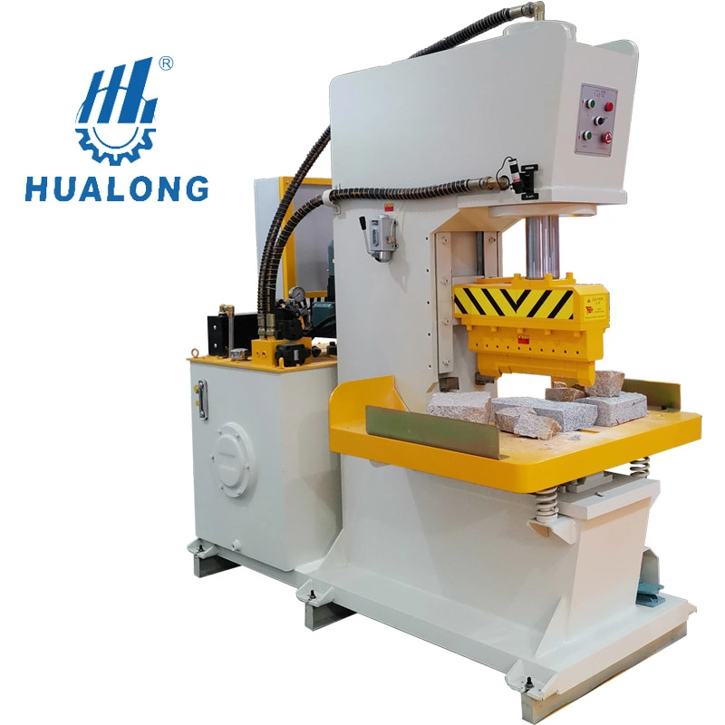 Hualong Steinmaschine Hlsy-S90h Hydraulischer Felsen Guillotine Granit Block Splitting Stone Splitter