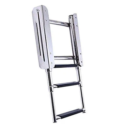 Großhandel/Lieferant Falten 3 Schritt Teleskopische Retractable Boarding Boat Ladder