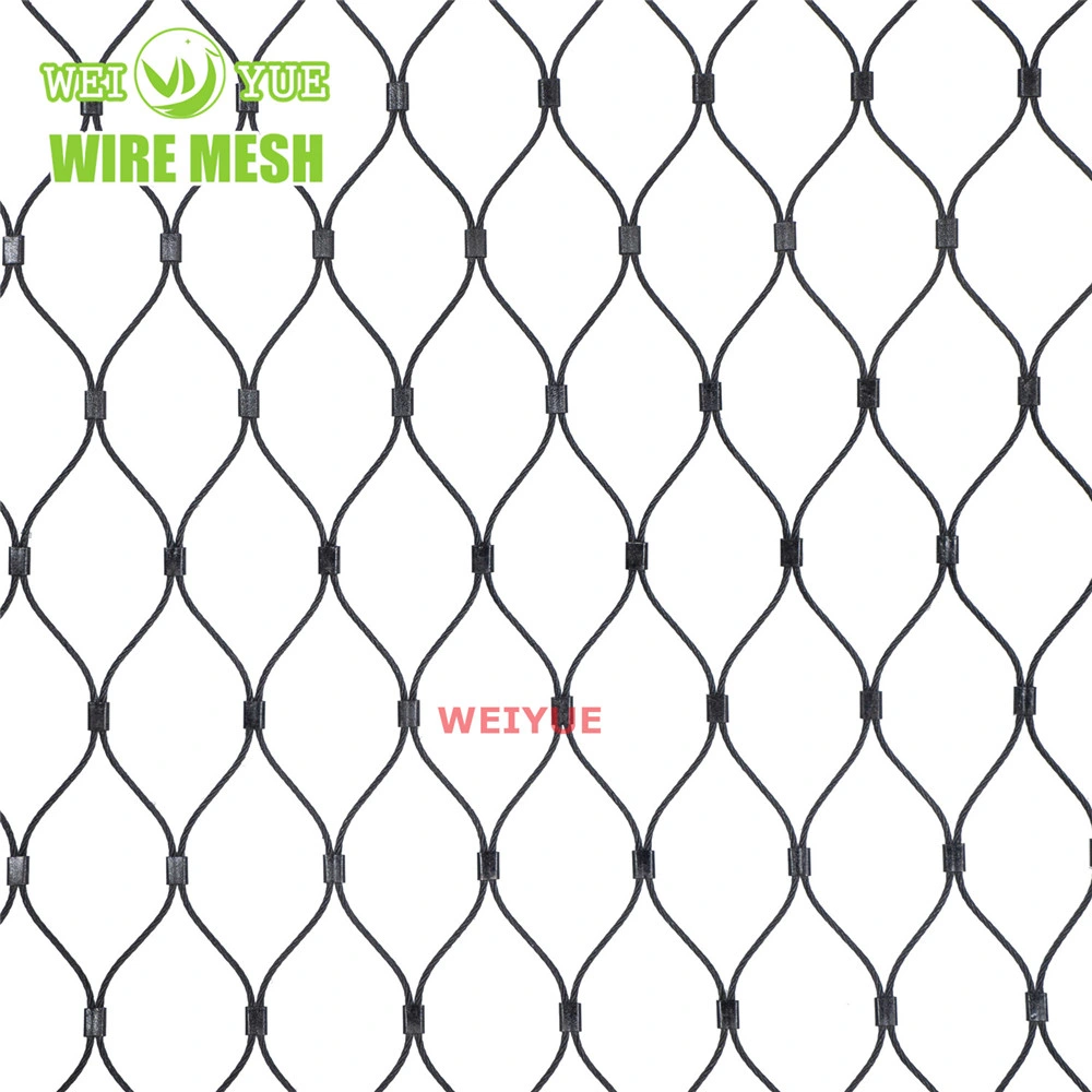 Wholesale Stainless Steel Suspension Bridge Railing Wire Rope Netting