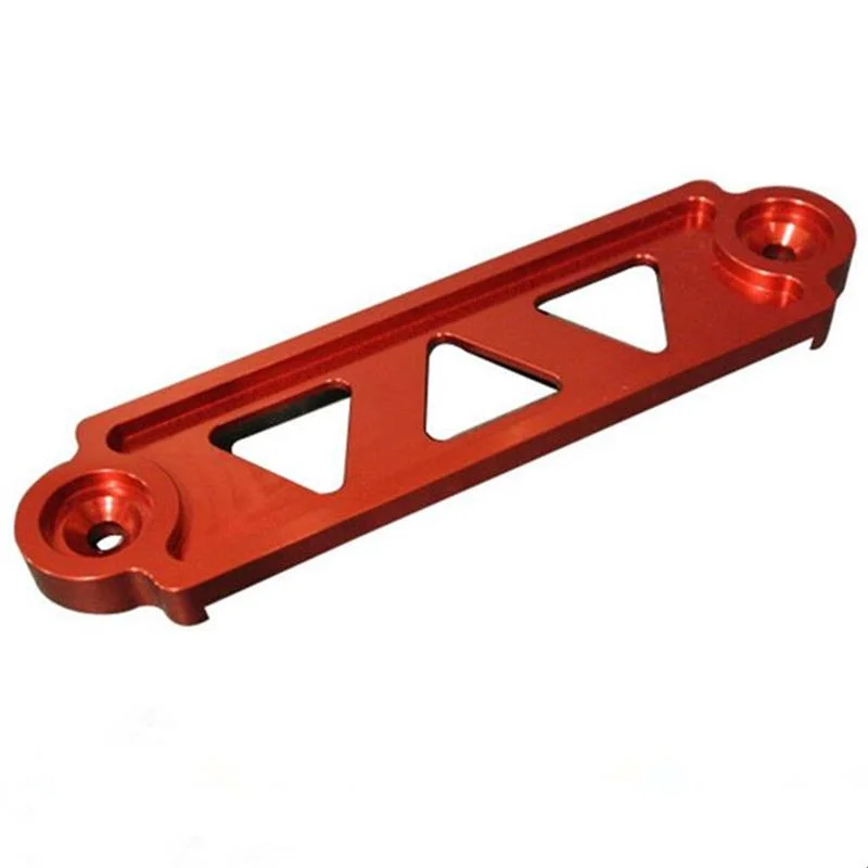 Customer Made Car Parts Anodized Aluminum Battery Tie Down Bar