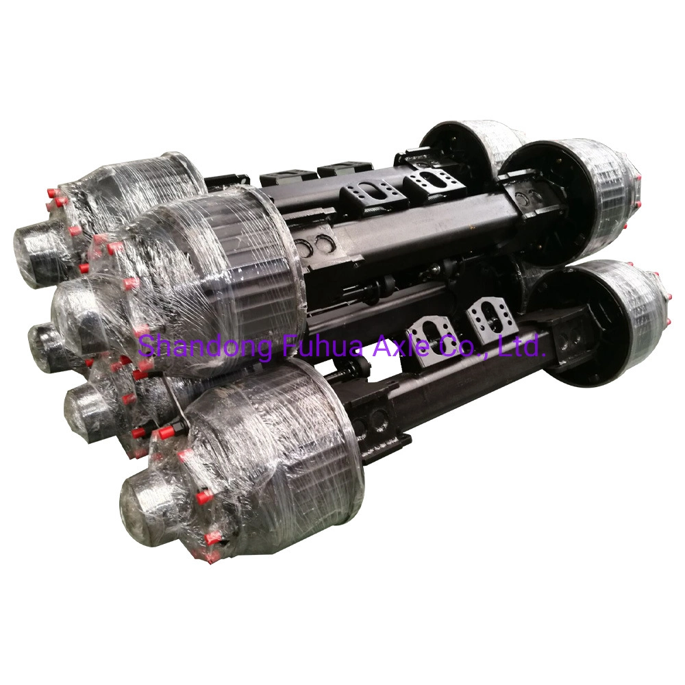 Heavy Duty Trailer Axle Rear Axles Germany BPW Type 12ton 14ton 16ton 18ton Axle for Egypt Market