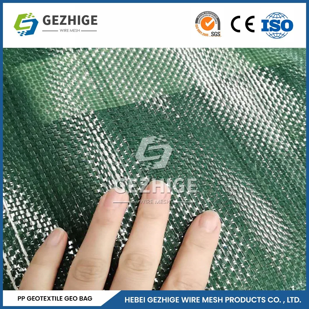 Gezhige malla hexagonal recubierta de plástico de altas prestaciones 2,0*0,5*0,5 M gabion galvanizado hexagonal NET China 100% Polipropileno/poliéster PP Eco-friendly gabion Bag