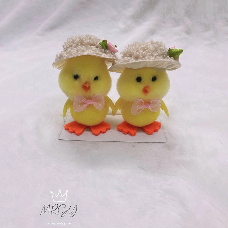 Hochwertige Ostern Cute Chicken Mini Ostern Dekoration Huhn