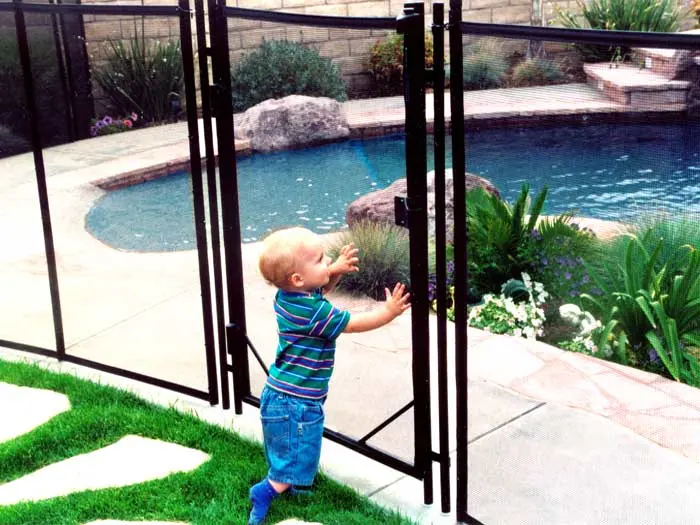 Protect Children Swimming Pool Fence Security Kids Gates