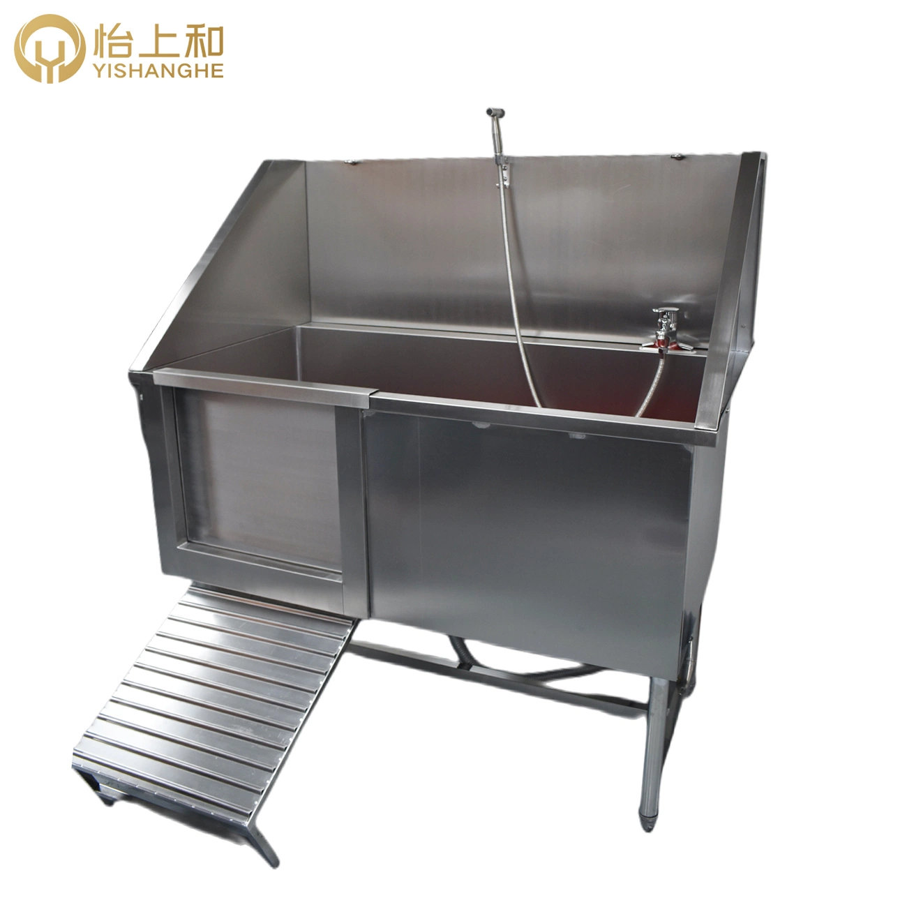 Pet SPA Veterinary Clinic Stainless Steel Sink Animal Bathing Pool Cleaning Tank