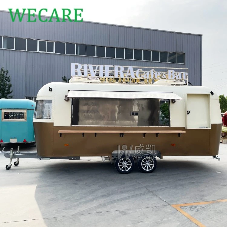 Wecare Manufacturers Mobile Bar Kitchen Hot Dog Foodtruck Ice Cream Catering Drink Trailer Snack Fast Food Truck