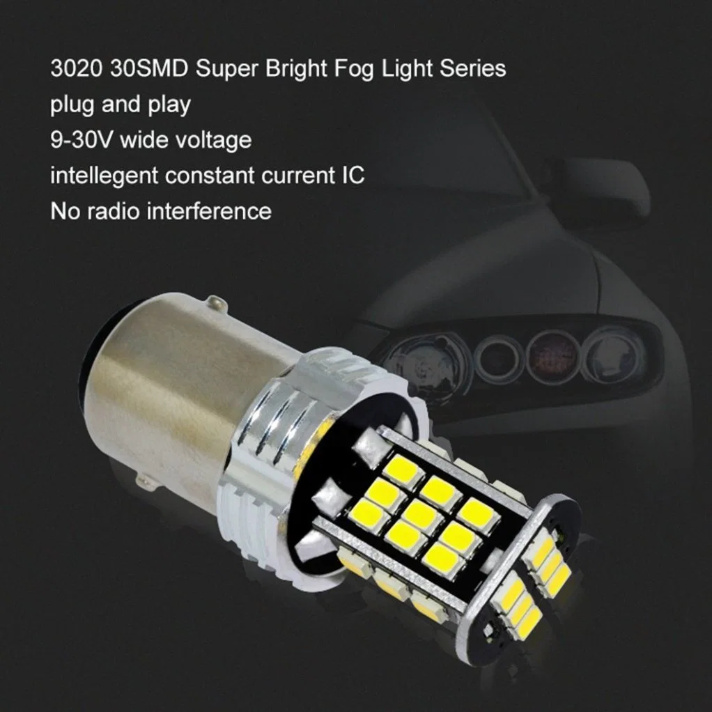 G-View 3020 30SMD Chip 1156/1157/3156/3157/7440/7443/BA15S/P21W/BAU15S Car Halogen Bulb Auto Light