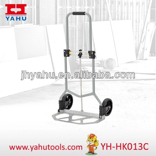 Heavy Duty Steel Foldable Stair Climbing Hand Truck Hand Pallet Truck Rubber Wheel (YH-HK013C)