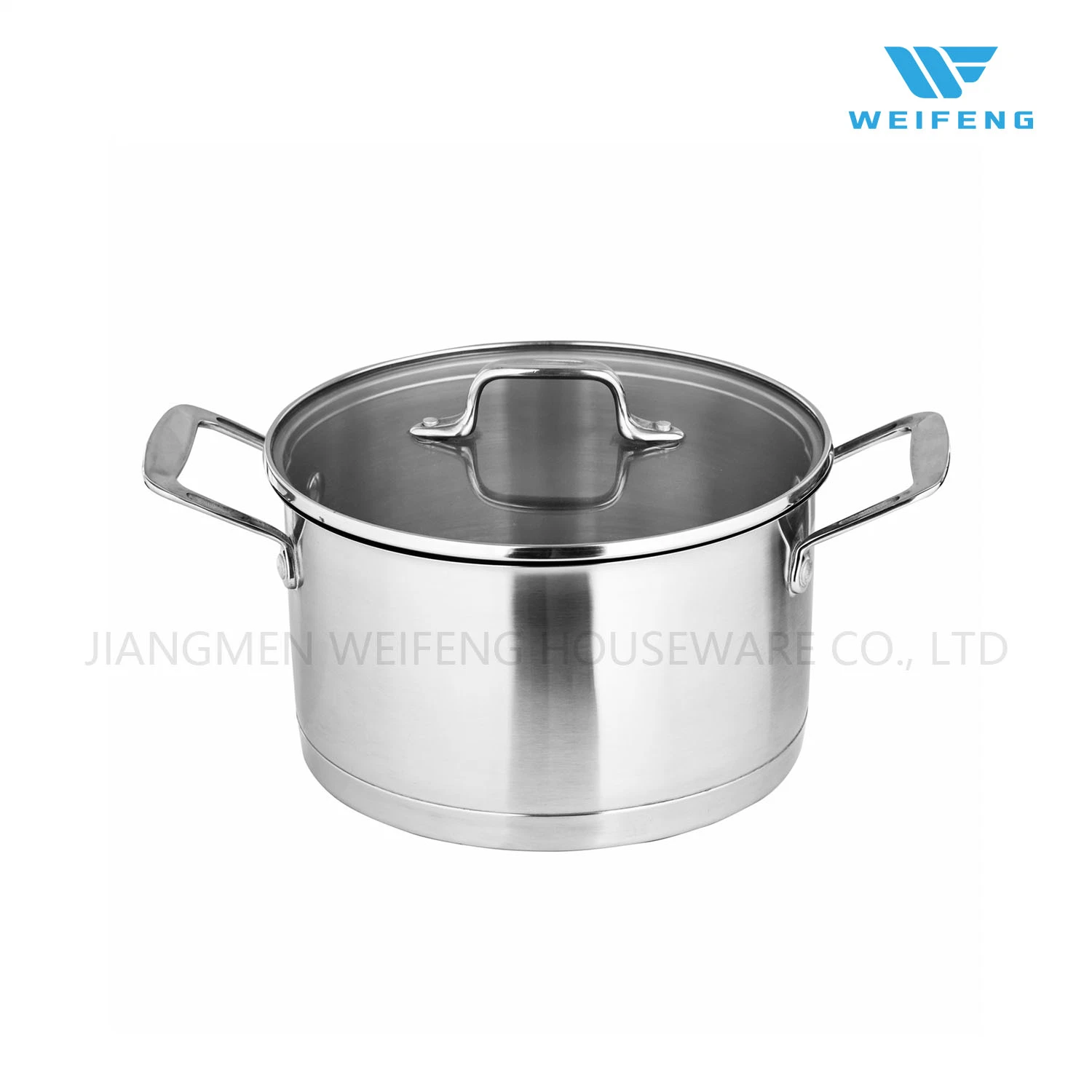 8 PCS Straight Bottom Stainless Steel Cookware Set, Cookware for European Market