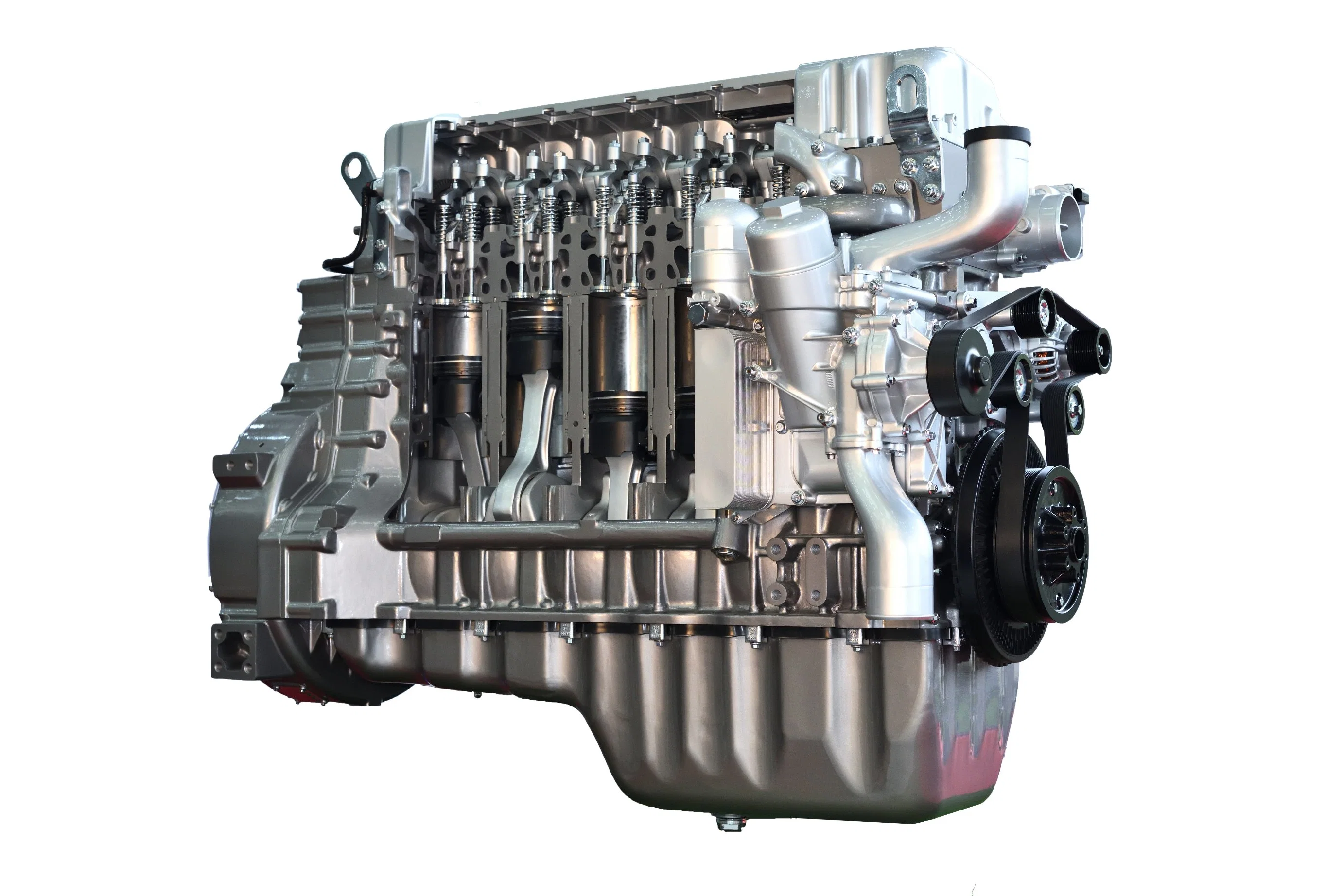 Stabel Yuchai 6K13 Euro 5 Emission Heavy-Duty Diesel Engine with High Power, High Reliability, Low Fuel Consumption, Sufficient Power