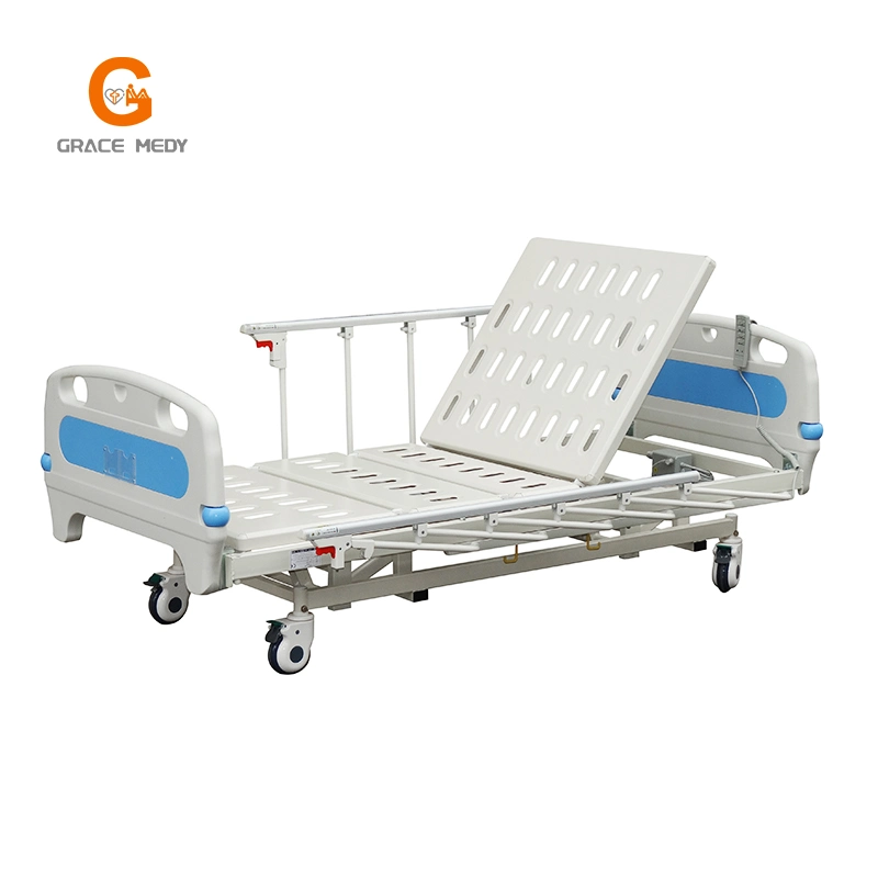 Cheap Linkan Motor Electric 3-Function Hospital Bed with Back up Function