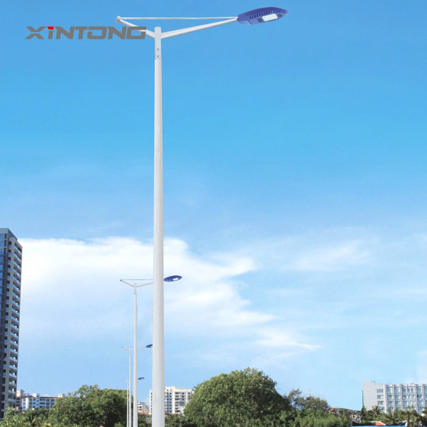 SMD3030 /SMD5050 Aluminum Xintong Carton Box Smart Light Street Lamp