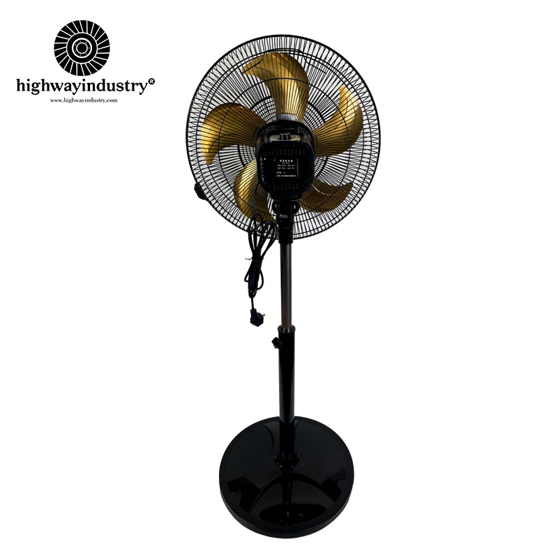 Highway 2023 New Design Kids Room Soft Wind Standing Fan 18 Inch Electrical Ec Floor Business Fan for Office Household