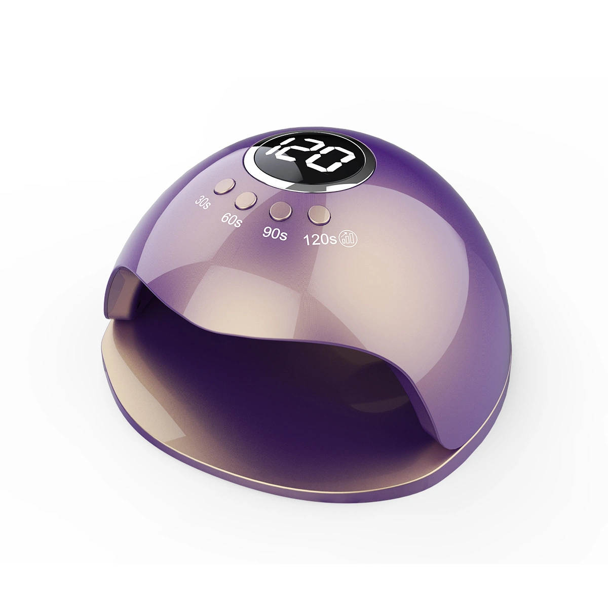 LED anti UV Gel sécheur jetables clou violet Table lamp Tech
