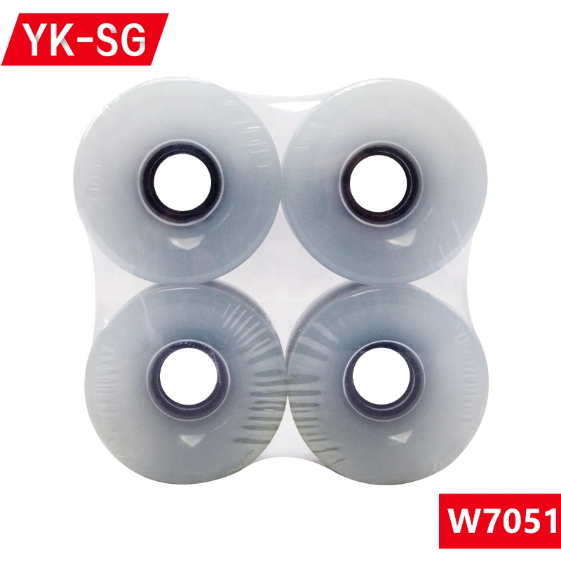 4 Wheels High Rebound PU Core 69X55mm Longboard Wheels Skateboard