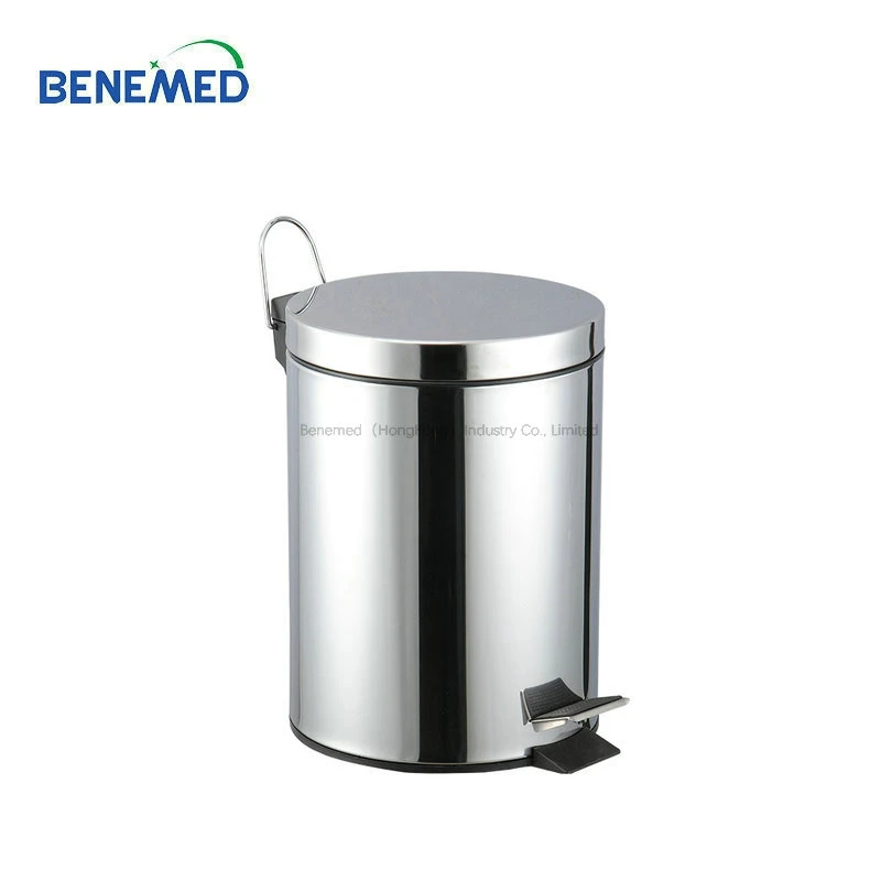 Stainless Steel Trash Can for Hotel Hospital Restaurant