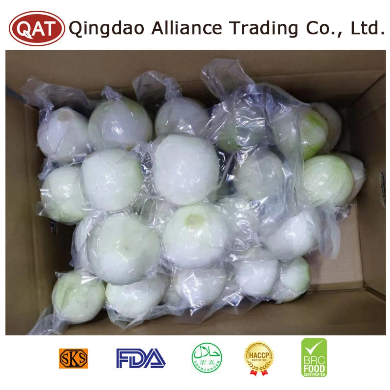 China Pelados Cebola Pelado Branca Natural Amarelo Verde descascada legumes frescos de cebola cebola com saco de malha