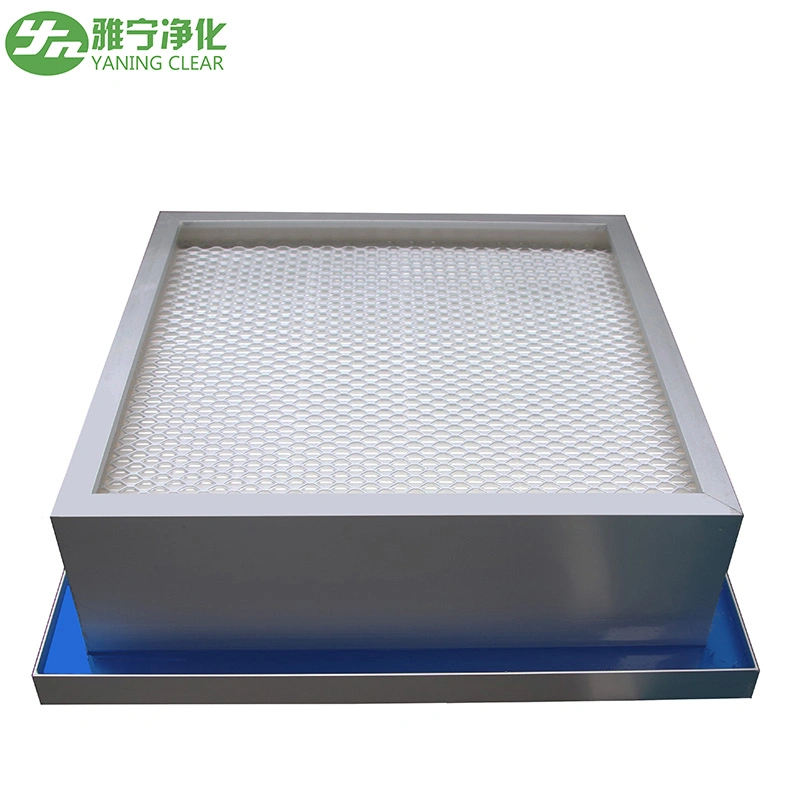 Yaning Replaceable H14 Fiberglass Gel Seal Clean Room HEPA Air Filters