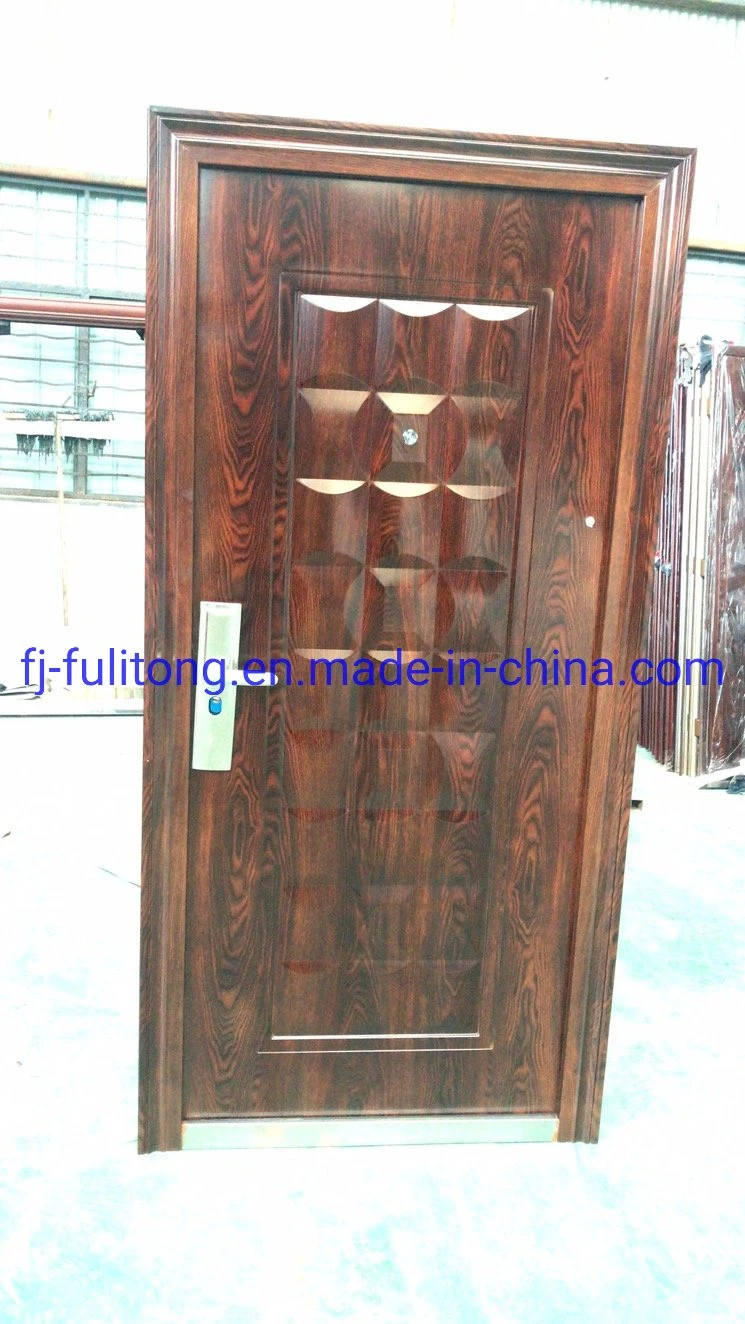 New Entry Iron Security Entrance Interior Steel Gate Front Door for South America