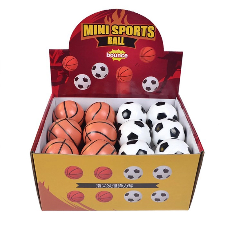 TPR Sport Bounce Ball Football Bouncing Small Basketball Ball Toys for Kids