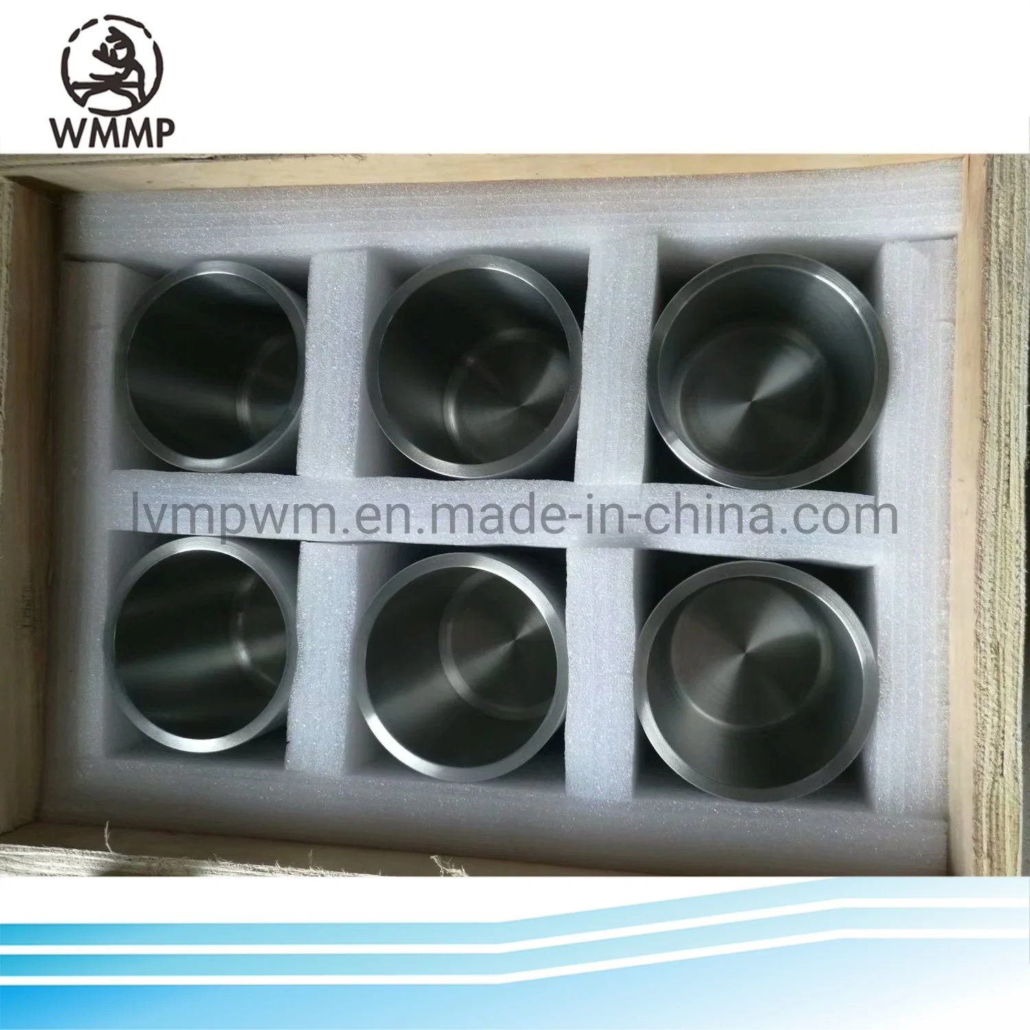 Custom Made Special Shape Pure Tungsten Crucible, Tungsten Tubes/Rings&Tungsten Boats