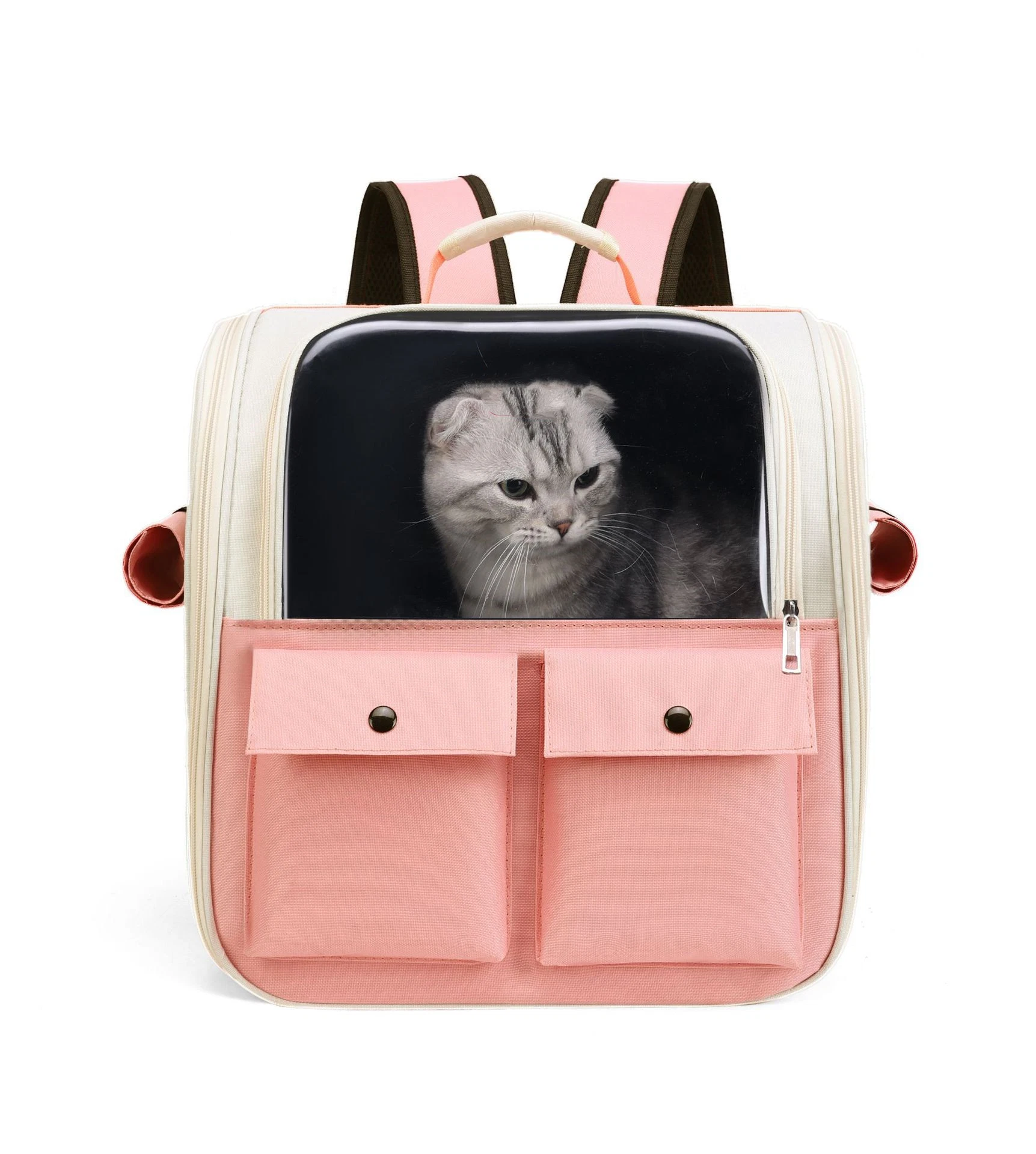 Portable Cat Bag Breathable Cat Carrier Bag Large Space Pet Product