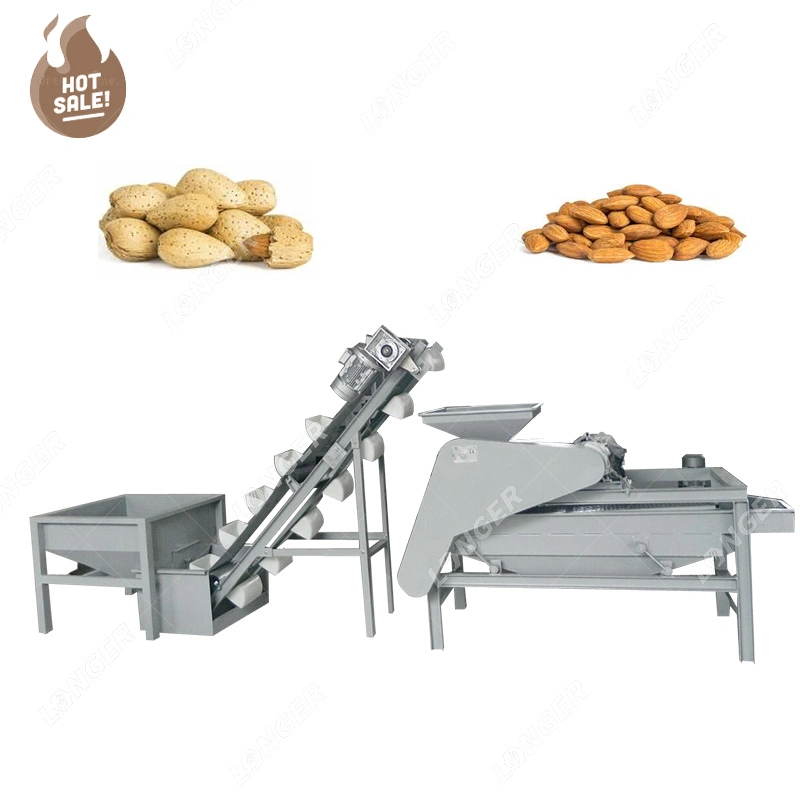 Little Tropic Almond Cracker Hazelnut Shelling and Sorting Palm Kernel Cracker and Separating Machine