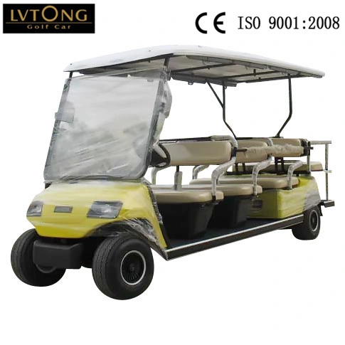 off Road Electric Shuttle Bus Wholesale/Supplier 8 Person Sightseeing Car