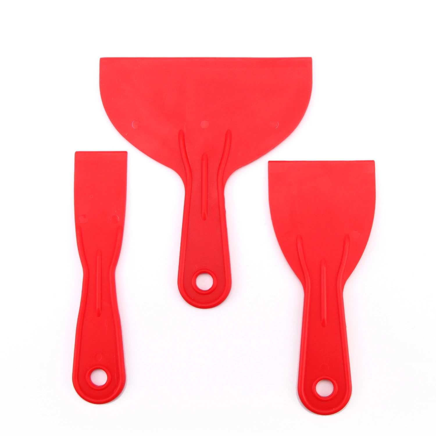 3 Piece Plastic Putty Knife Putty Scraper Including 1.5 /3 /6 Inch