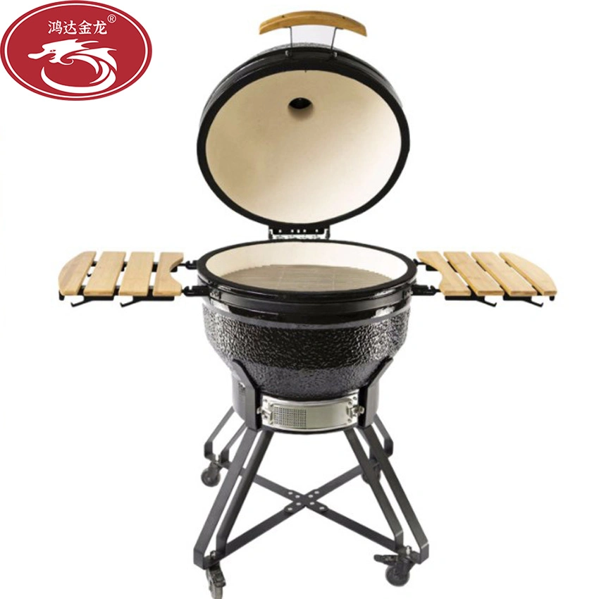 Large Backyard Party Ceramic Outdoor BBQ Garden Charcoal Barbecue Grill Kamado