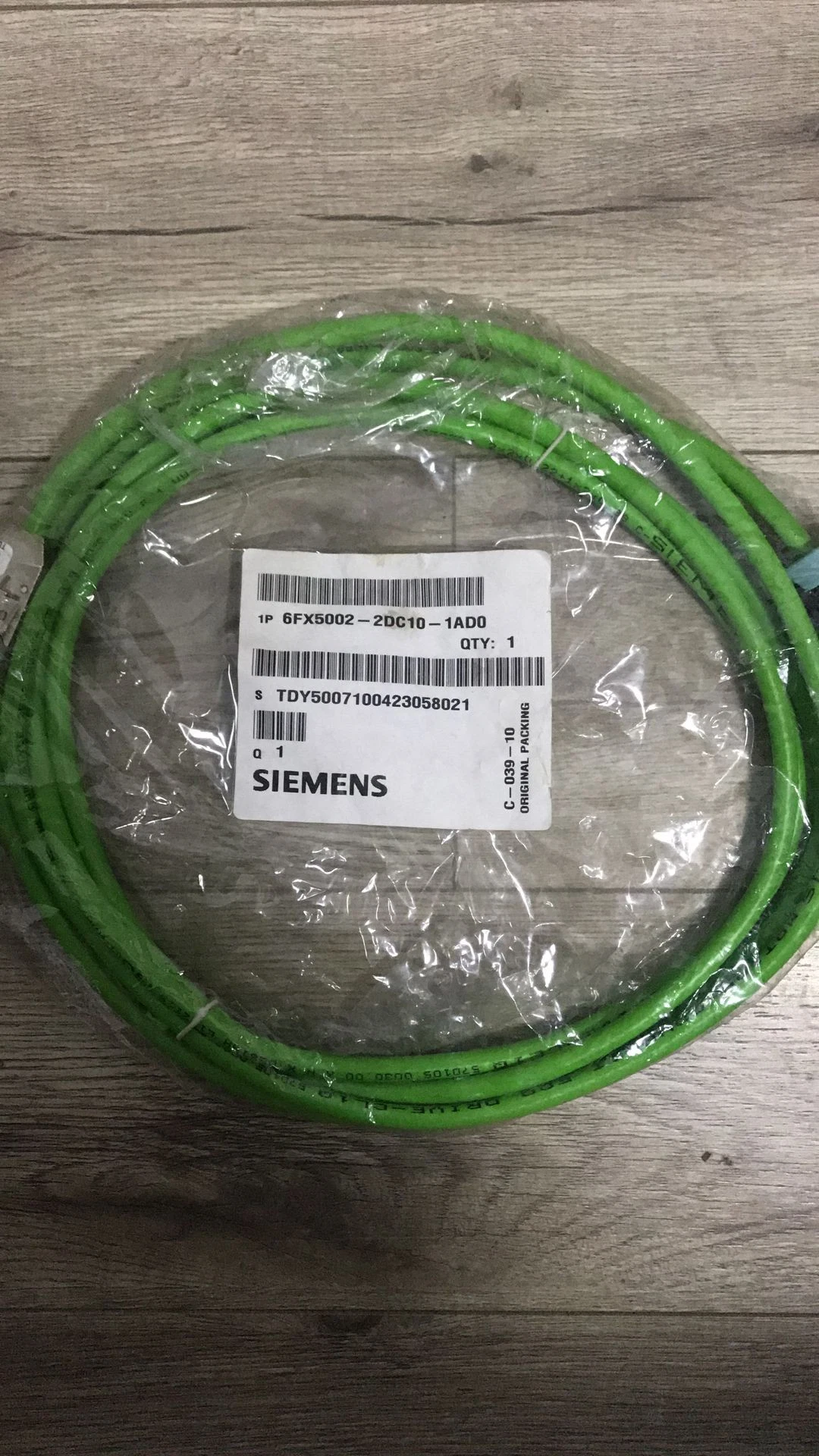 Sinamics 6SL3060-4af10-0AA0 Drive-Cliq Cable IP20/IP20 Length 1.45m