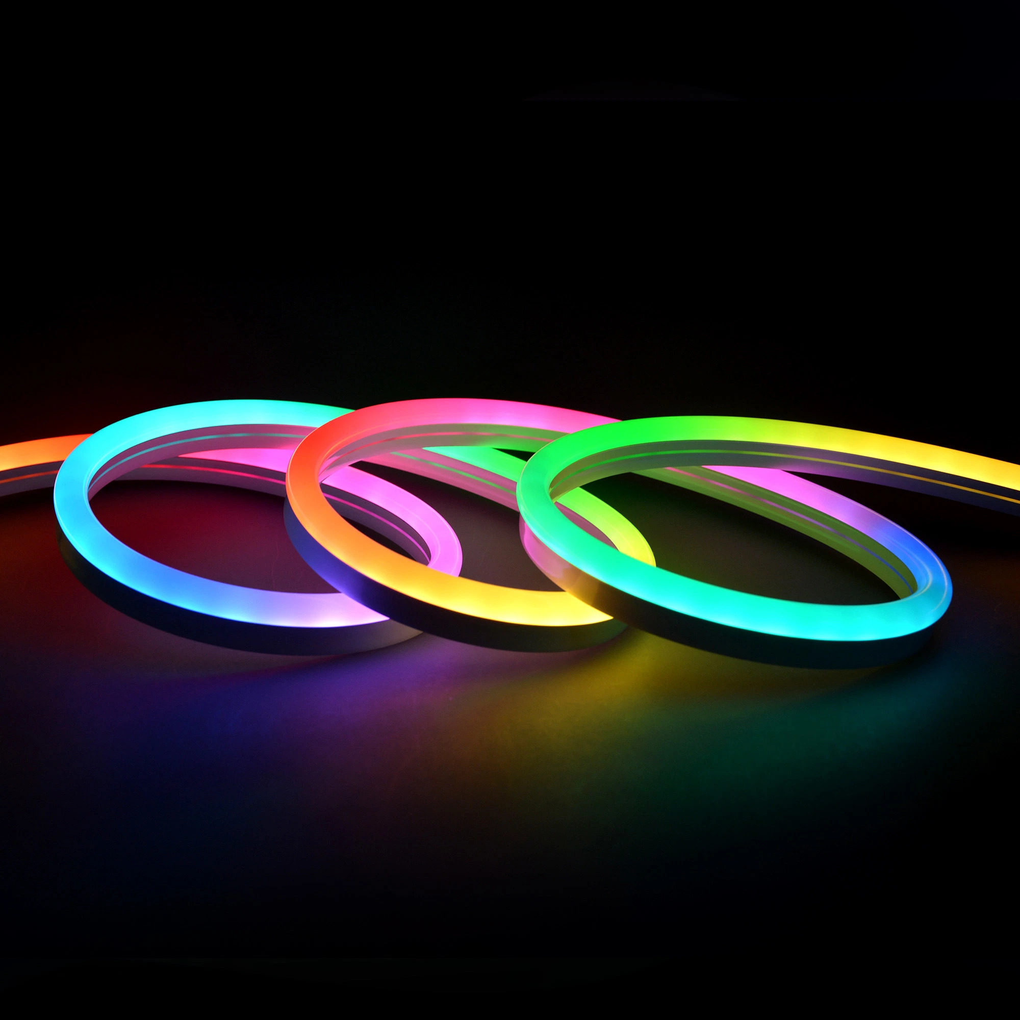 New 20*18mm LED Neon Tube Side Emitting Silicone Tube